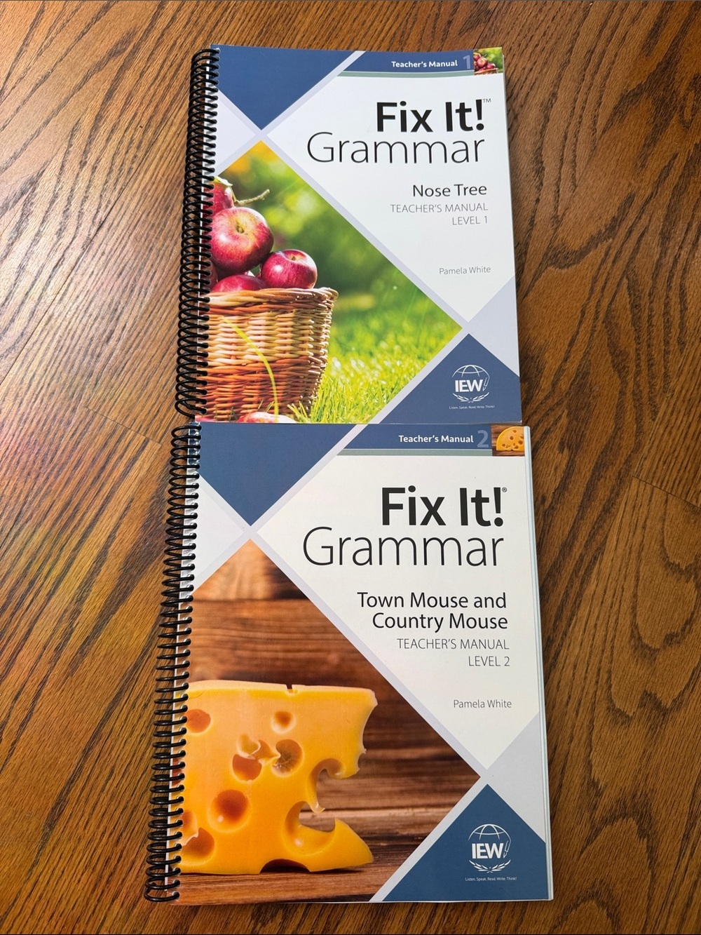 IEW Fix It! Grammar Teacher Manuals - Level 1 & 2